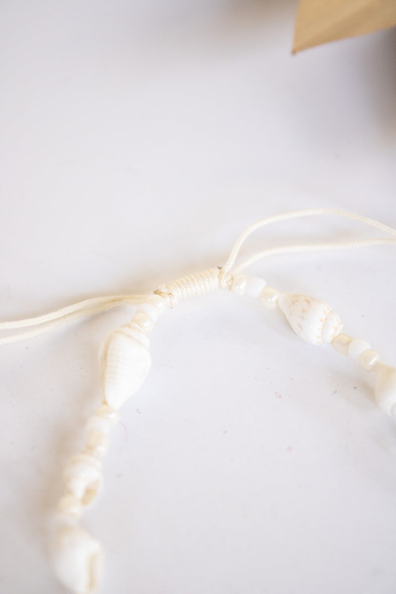 Mahalo Shell Anklet | Shop Bali Queen