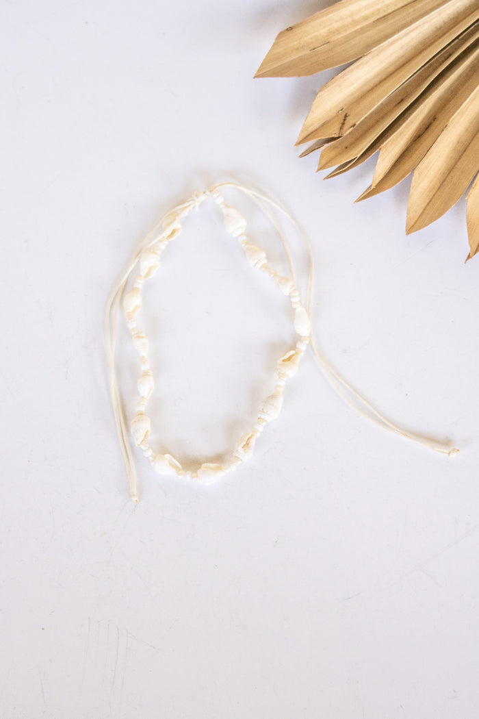 Mahalo Shell Anklet | Shop Bali Queen