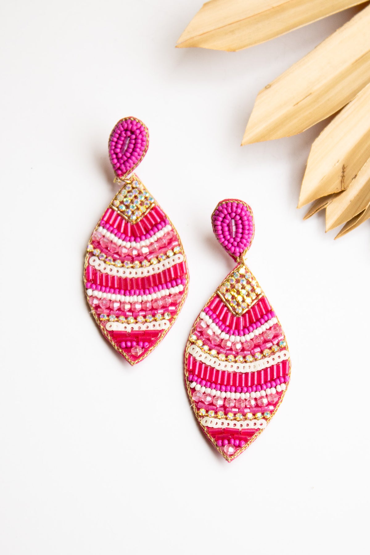 Tiki-licious Pretty in Pink Earring | Shop Bali Queen