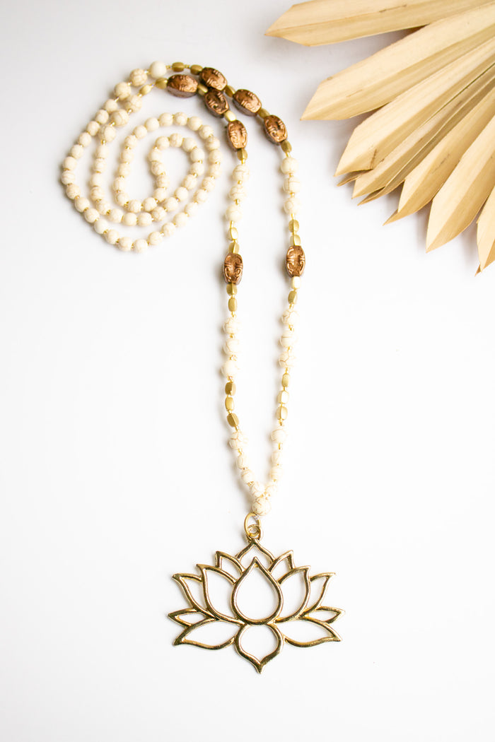 Lotus of the Gods Necklace | Shop Bali Queen