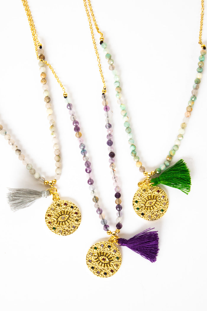 Spirits & Stones Pyramid Necklace | Shop Bali Queen