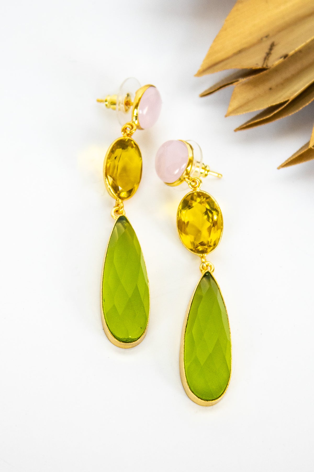 Dasha White Sangria Earring | Shop Bali Queen