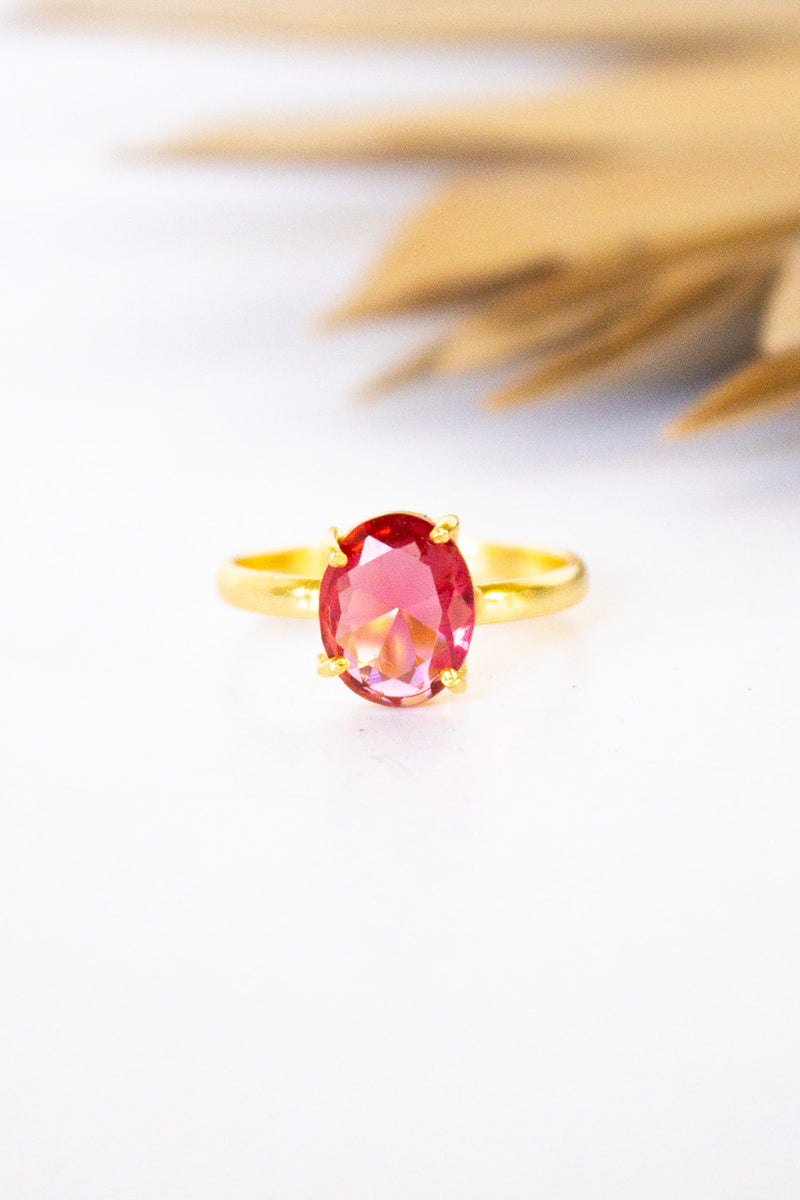 Dasha Ruby Riot Ring | Shop Bali Queen