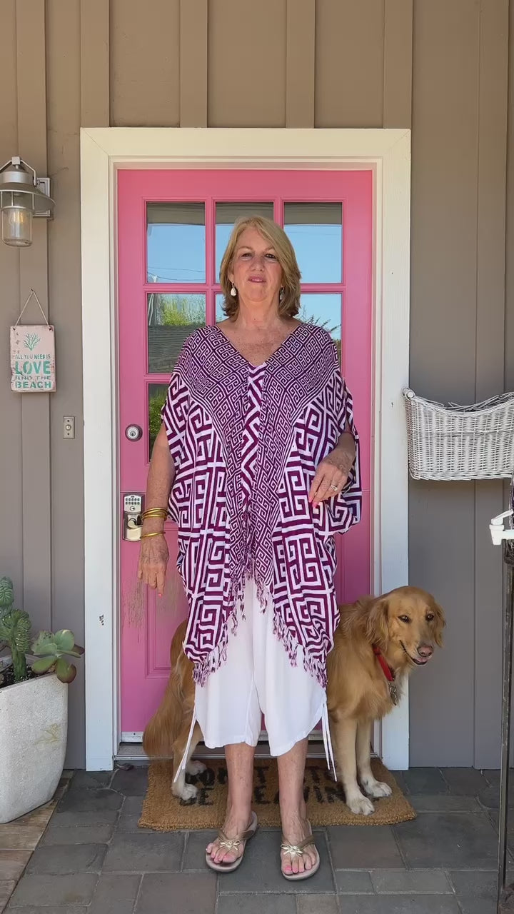 Tribal Tides Sharkbite Caftan