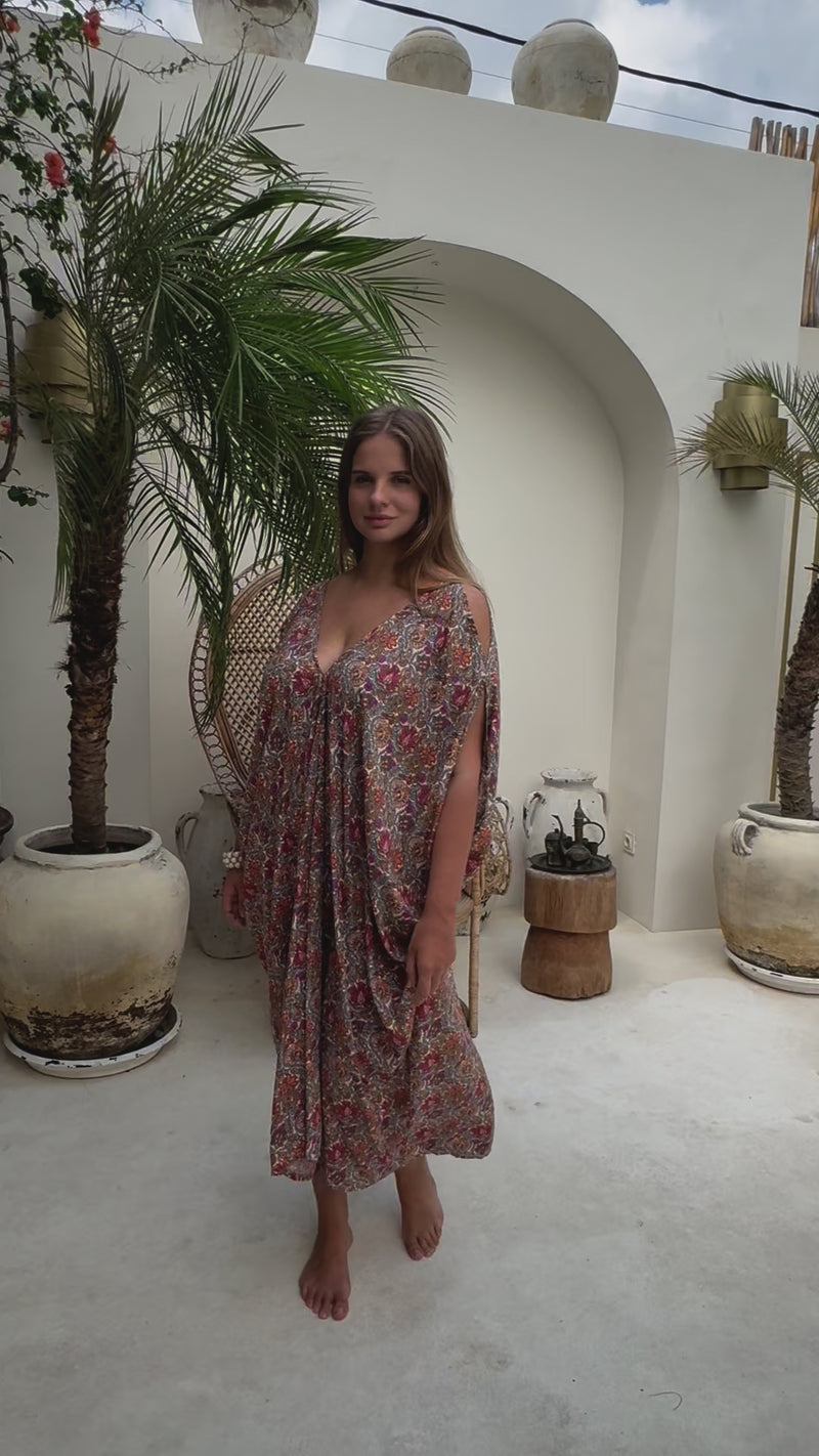 Talavera Open Shoulder Caftan