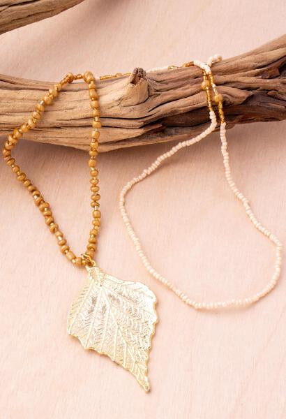 Leaping Leaf Necklace | Shop Bali Queen