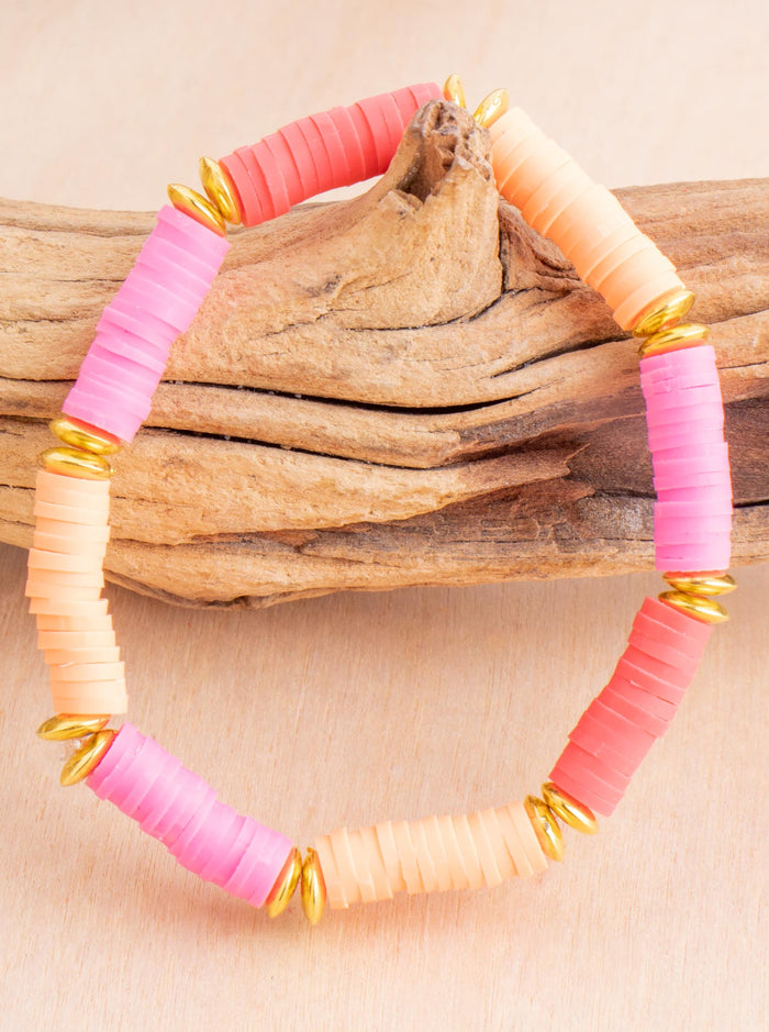 Neopolitan Stretch Bracelet | Shop Bali Queen