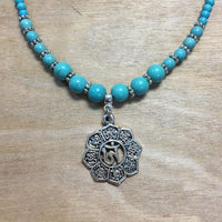 Mandala Turquoise Choker | Shop Bali Queen