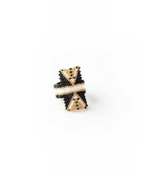 Rectangle Beaded Ring 5-Pack | Shop Bali Queen